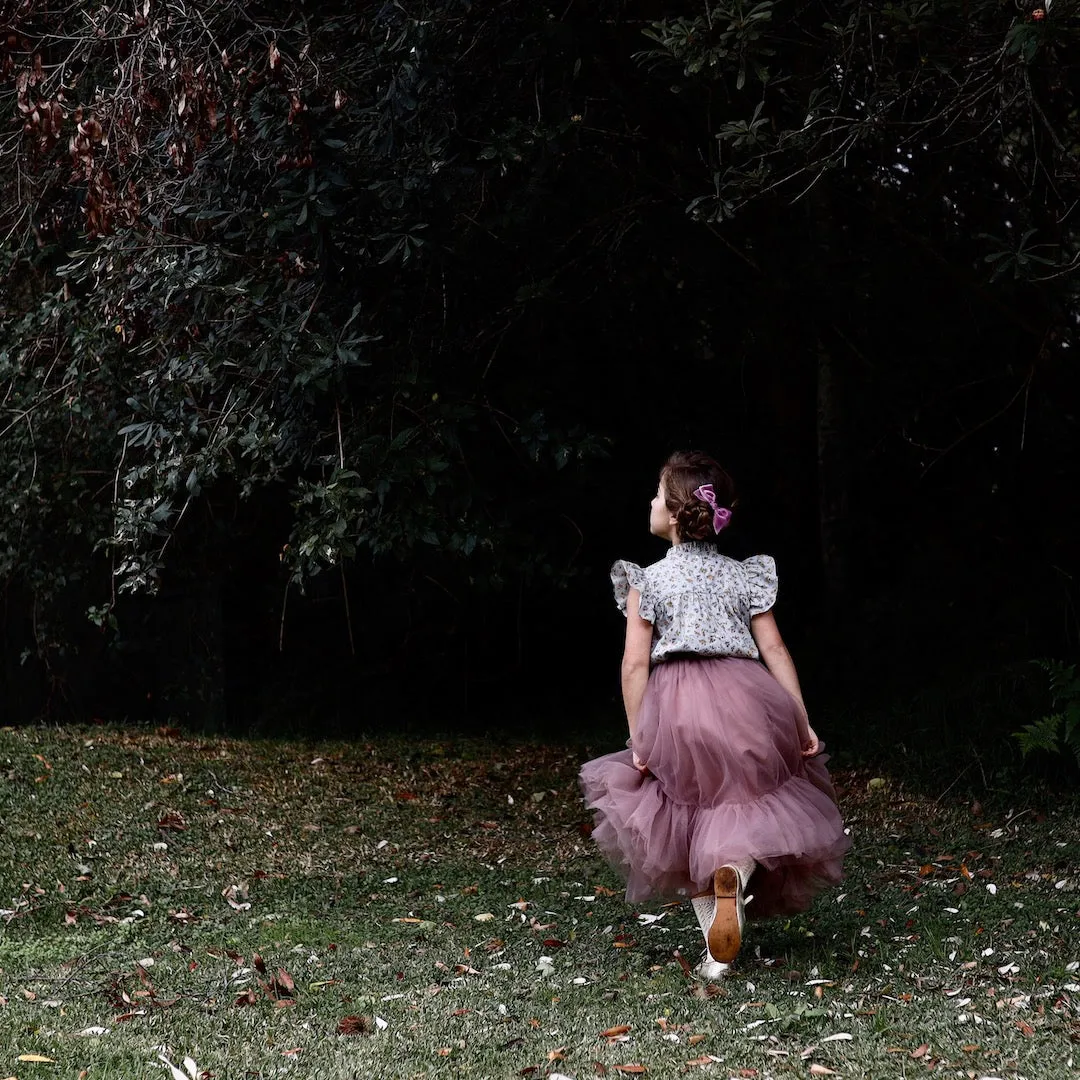 romantic ruffle tutu - deauville mauve tulle