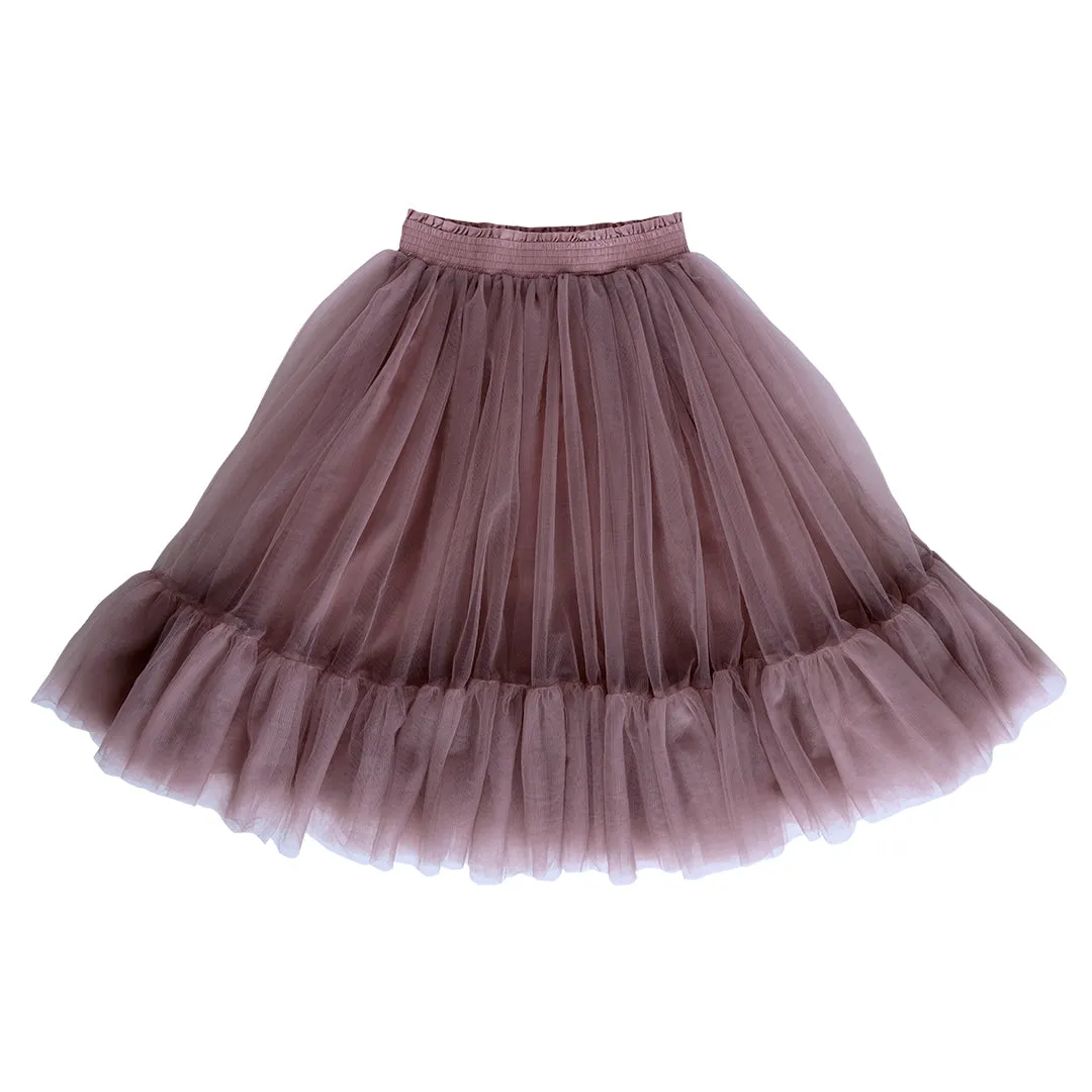 romantic ruffle tutu - deauville mauve tulle