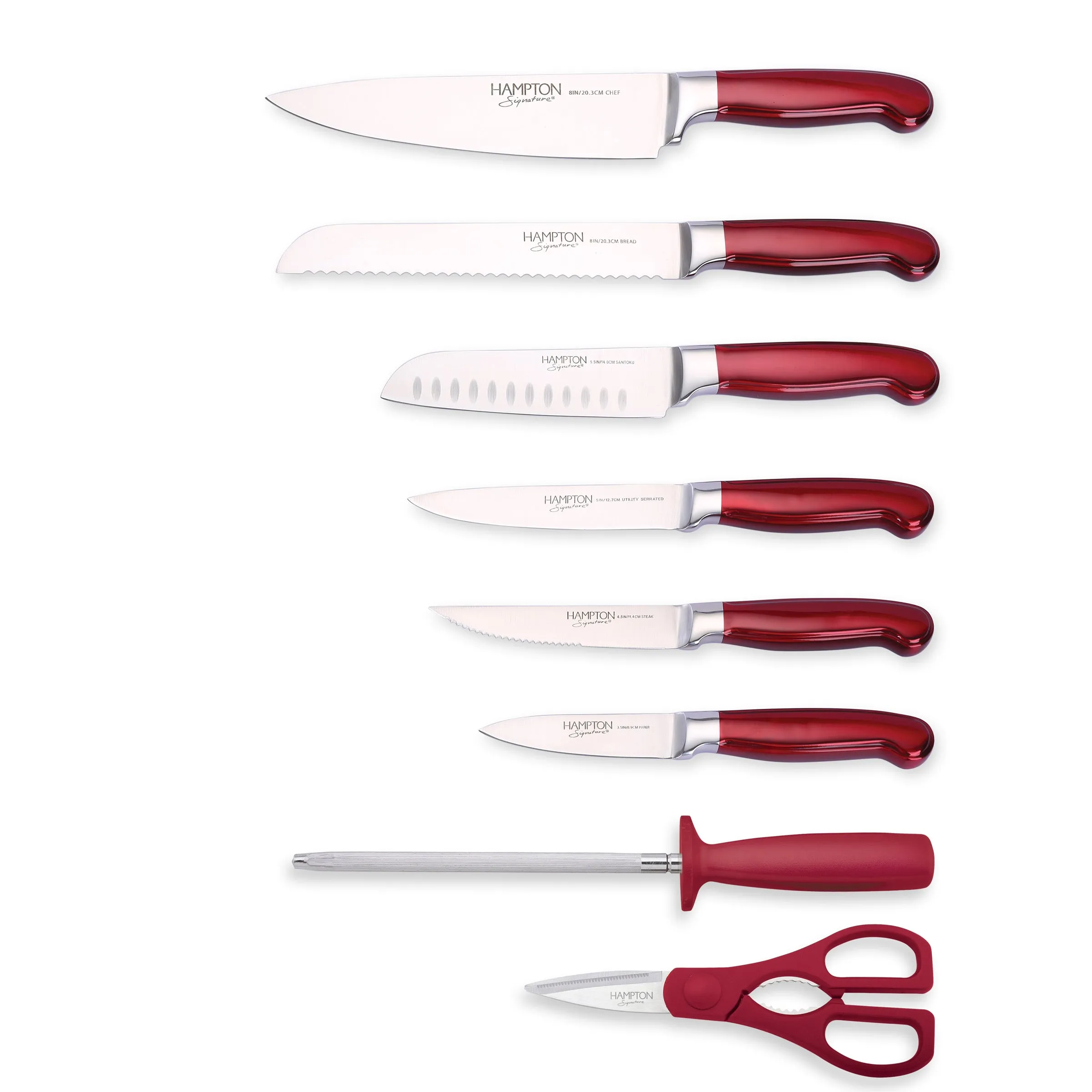 Rorik Red 14 Piece Block Set