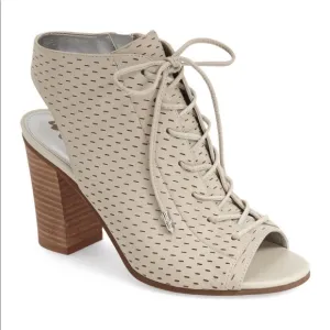 Sam Edelman &quot;Ennette&quot; Perforated Lace-Up Bootie.
