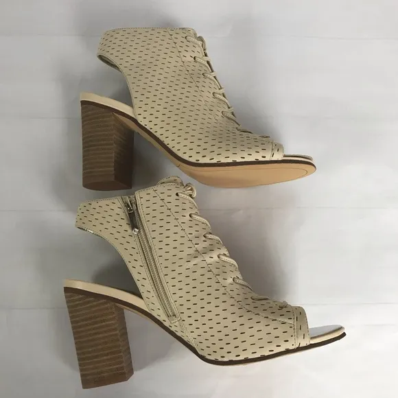 Sam Edelman &quot;Ennette&quot; Perforated Lace-Up Bootie.