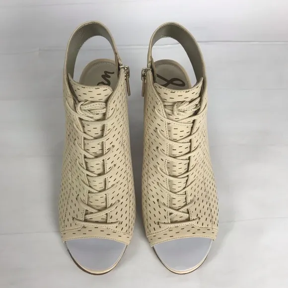 Sam Edelman &quot;Ennette&quot; Perforated Lace-Up Bootie.
