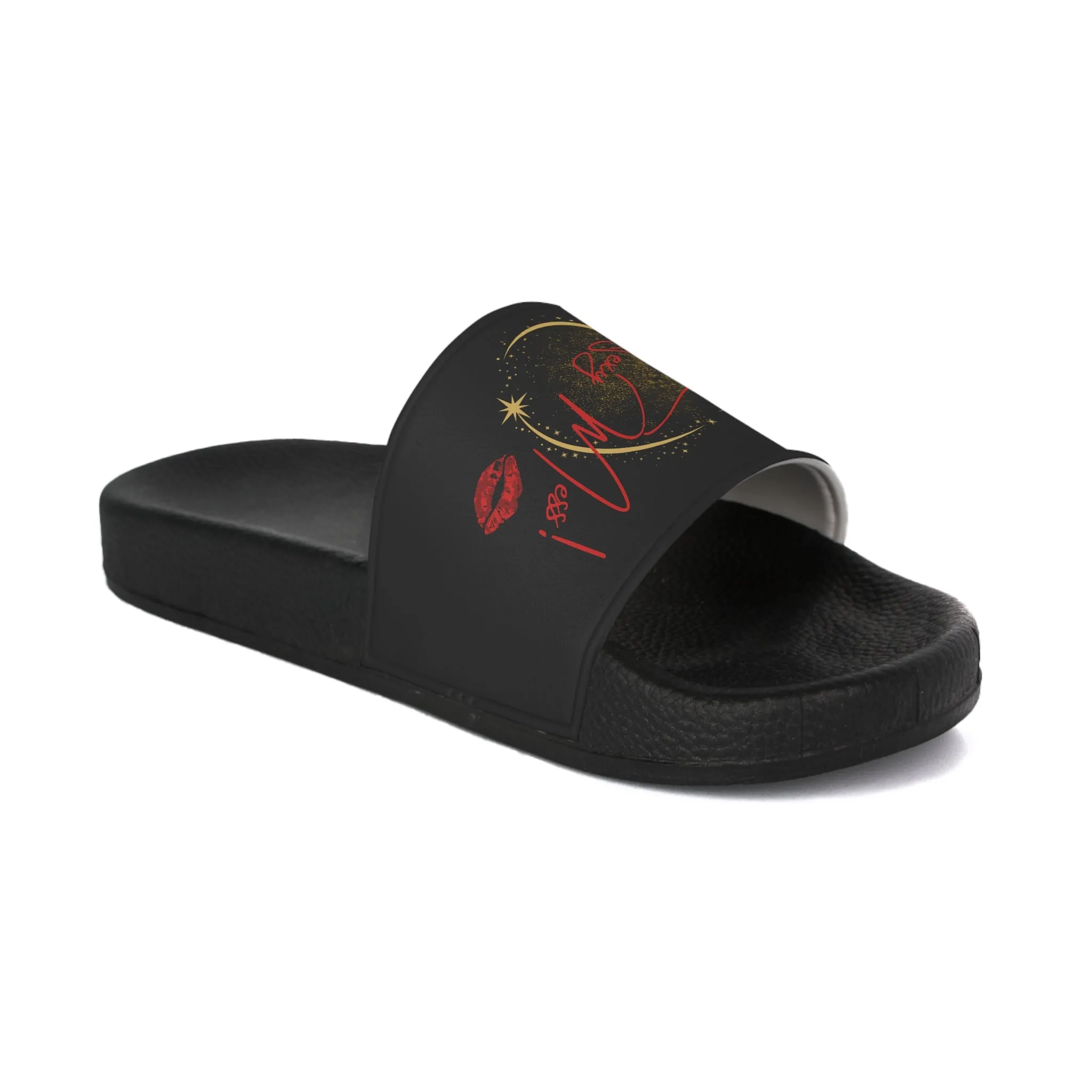 Sexy Mess Slide Sandals – Bold Lips, Bigger Energy