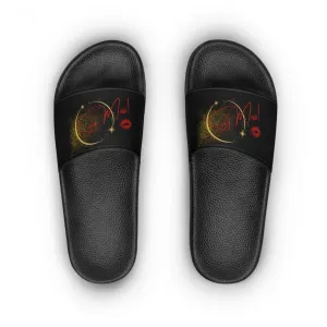 Sexy Mess Slide Sandals – Bold Lips, Bigger Energy