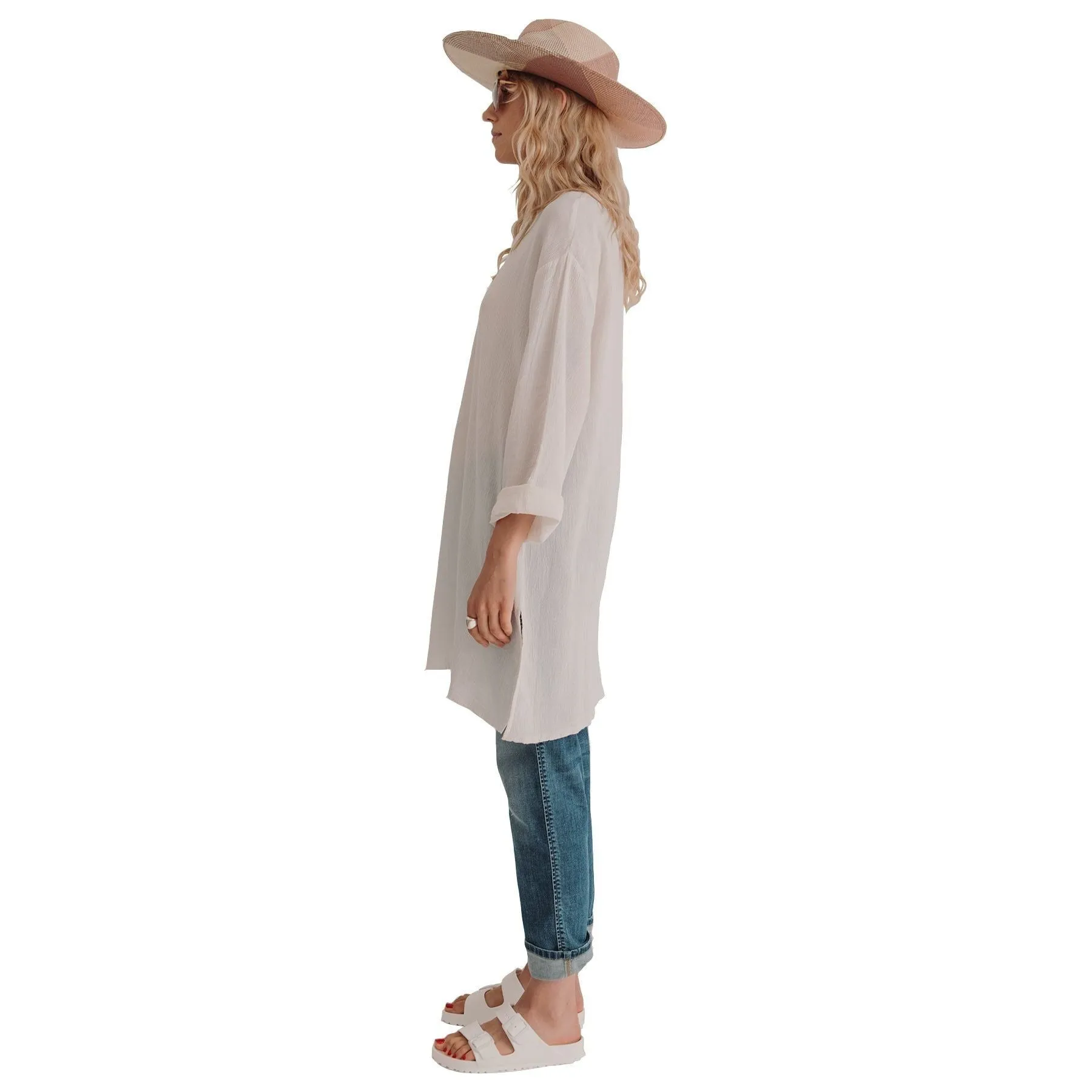 Sile Tunic , Off White