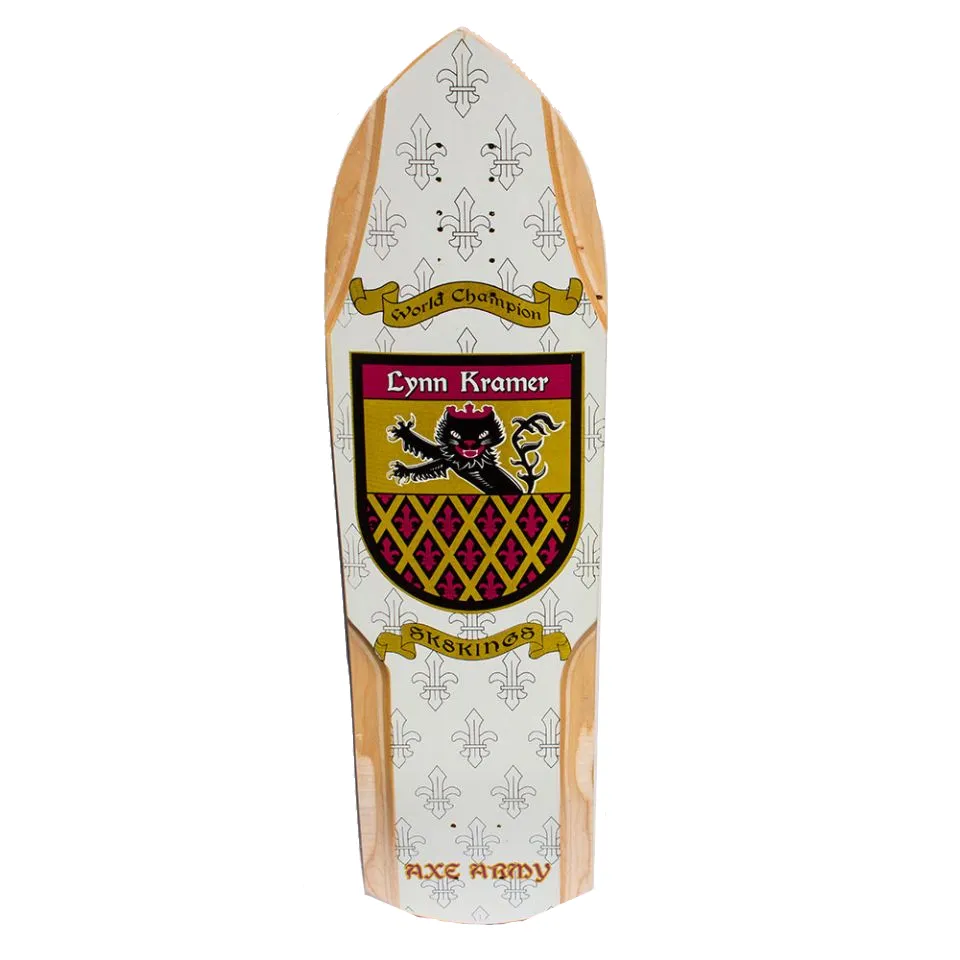 SK8Kings Woody Axe I Lynn Kramer pro model slalom deck - 31.5 x 8.75