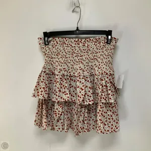 Skirt Mini & Short By Cmb In Floral Print, Size: S