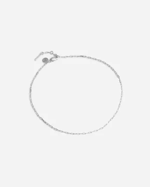 Souvenir Anklet - Silver
