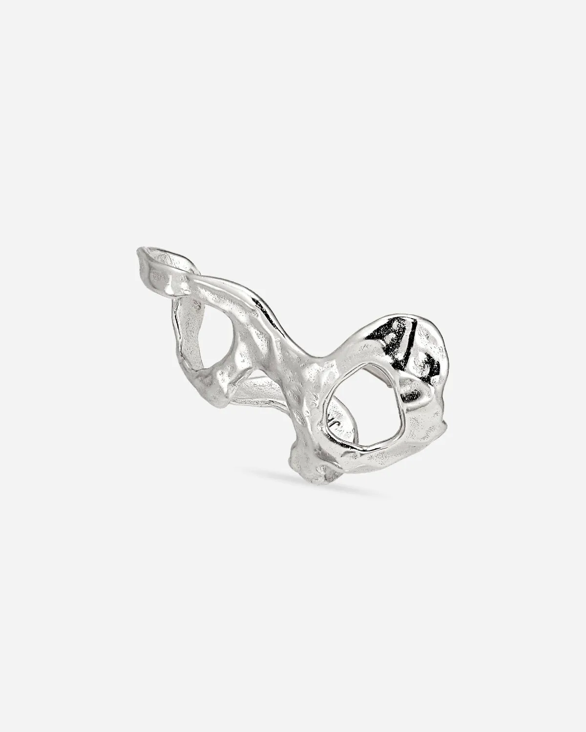 Space Cuff Stud - Silver