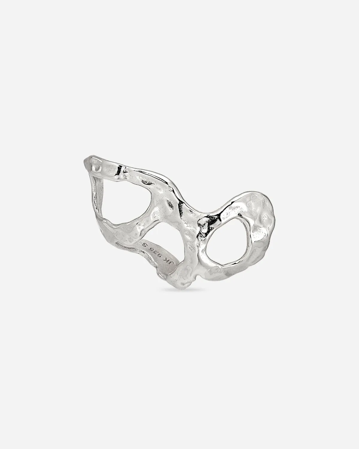 Space Cuff Stud - Silver