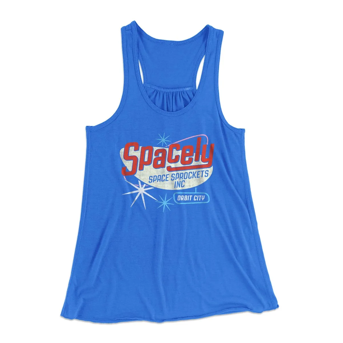 Spacely Space Sprockets Women's Flowey Tank Top