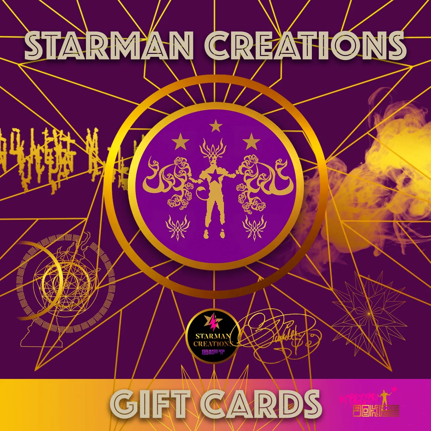 STARMAN CREATIONS GIFT CARDS