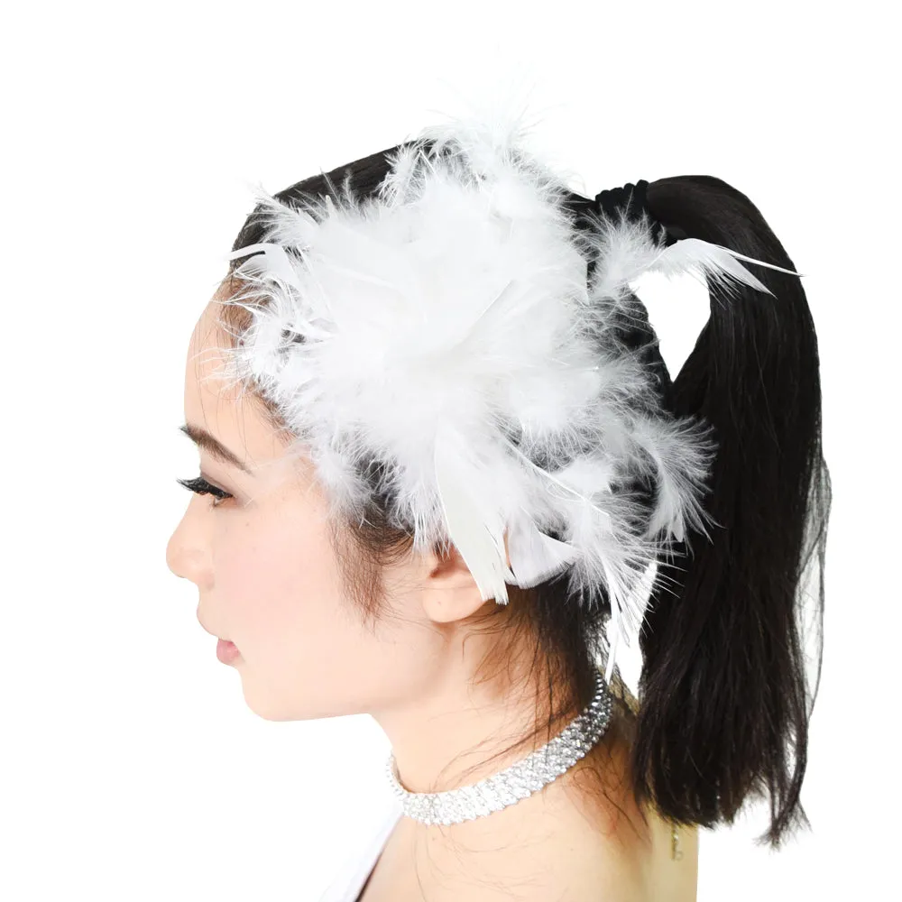 Stereoscopic Feather Headpiece