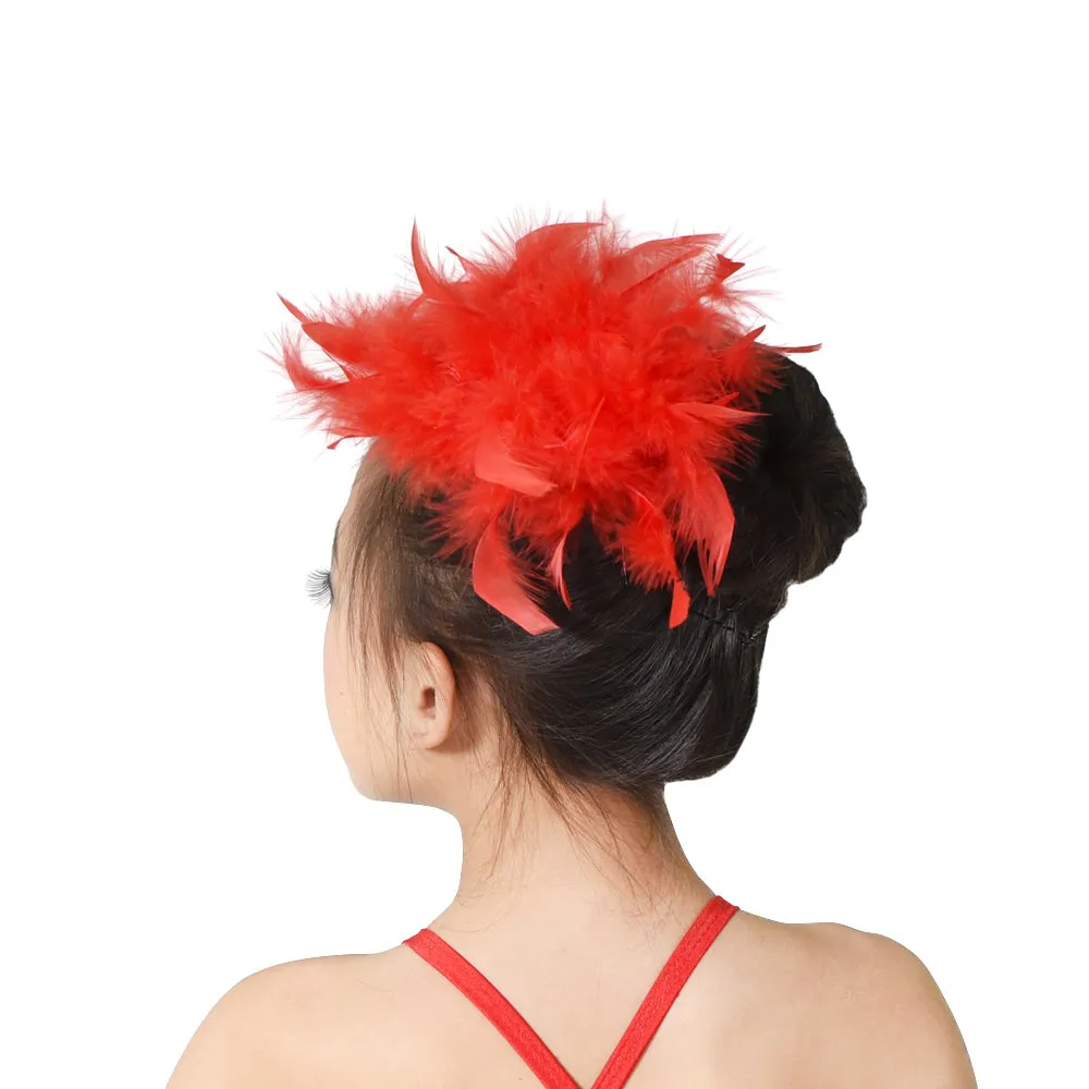 Stereoscopic Feather Headpiece