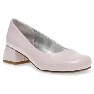 Steve Madden Girl's Jenna Pump Blush Patent Size 3 Little Girl