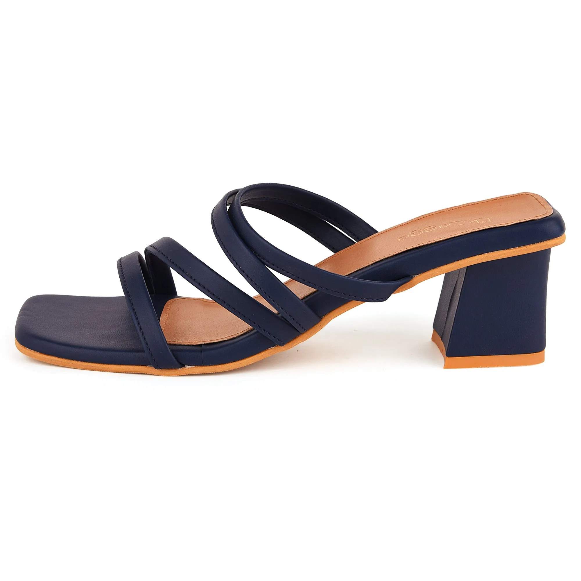 Strapped Block Heels
