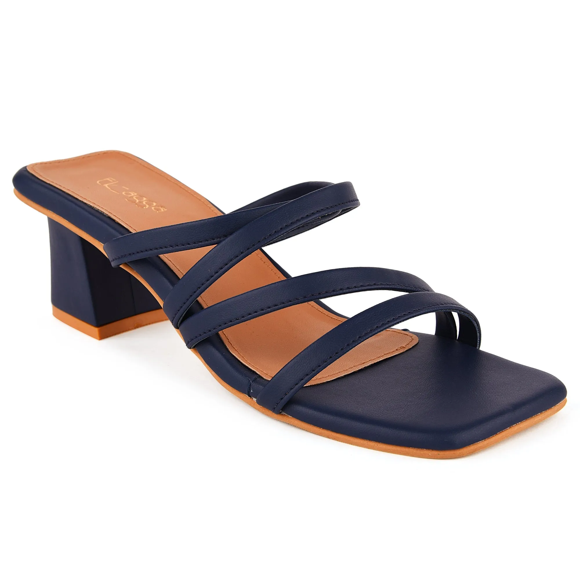 Strapped Block Heels