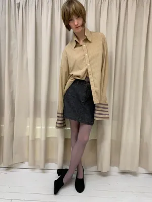 Suede court heels, 41