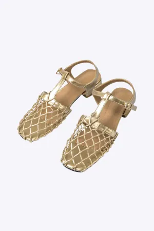 Sylvie - Comfortable Chic Cut Outs Woman's Low Heel Sandals