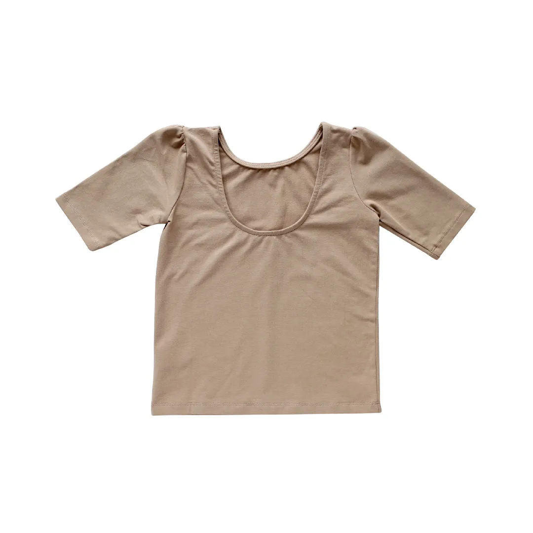 tabitha tee - chai pima knit