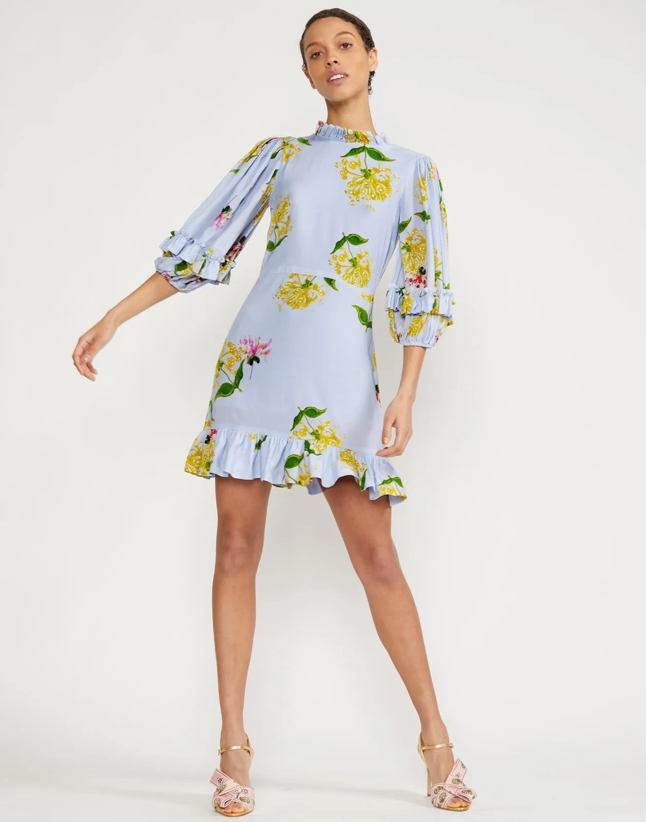 Tayla Ruffle Mini Dress