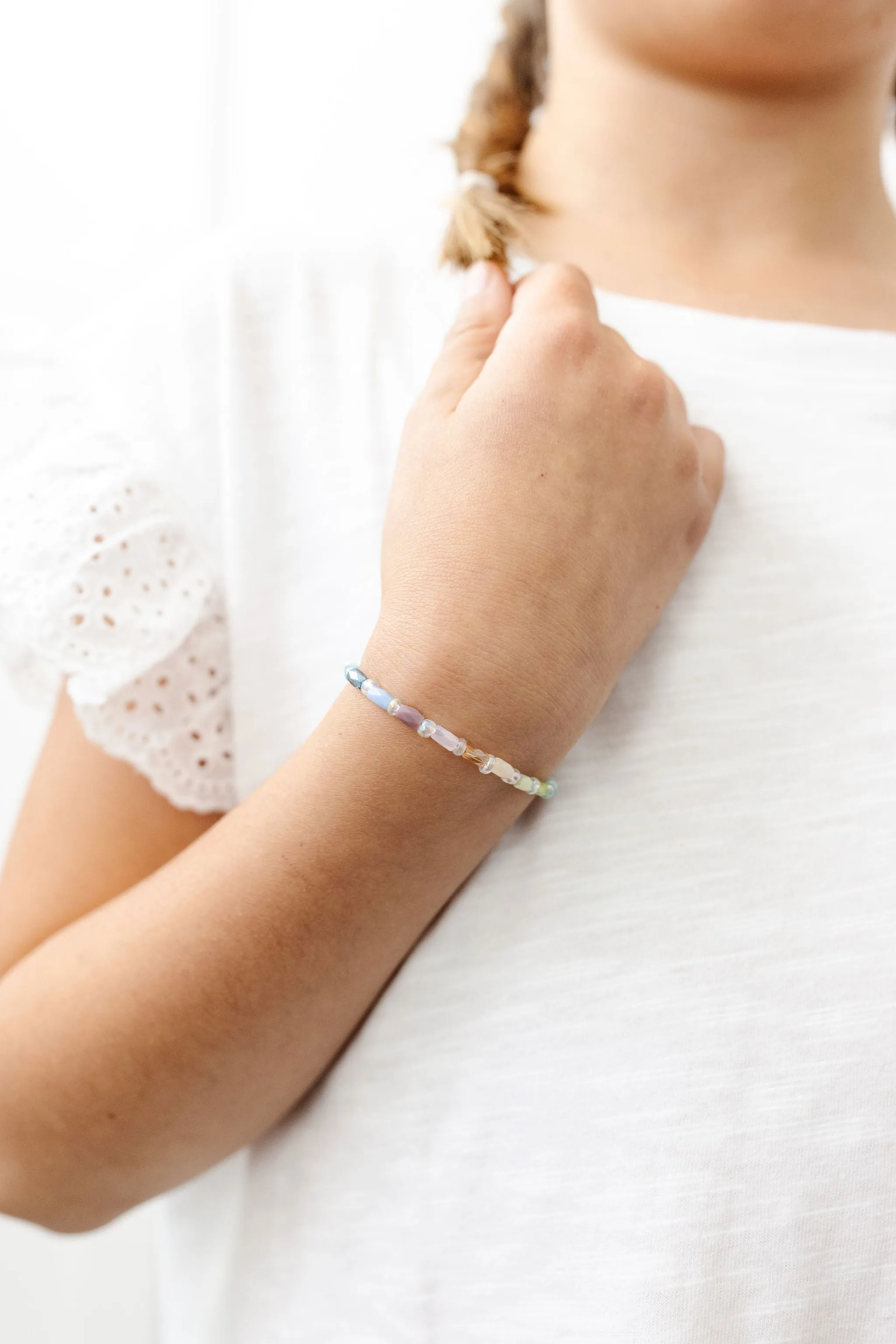 Technicolor Mom   Mini Bracelet set
