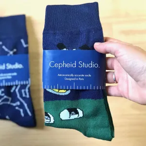 Telescope Color-Block Socks