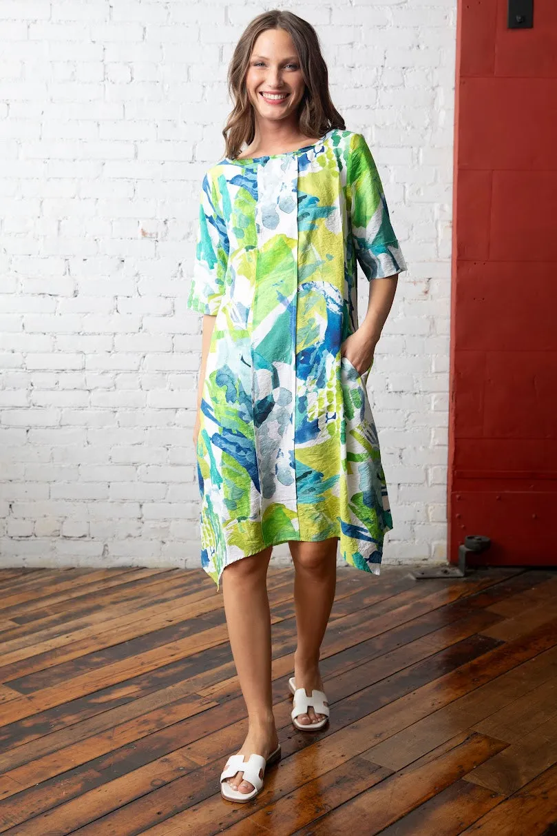 The Jane Dress - Lime