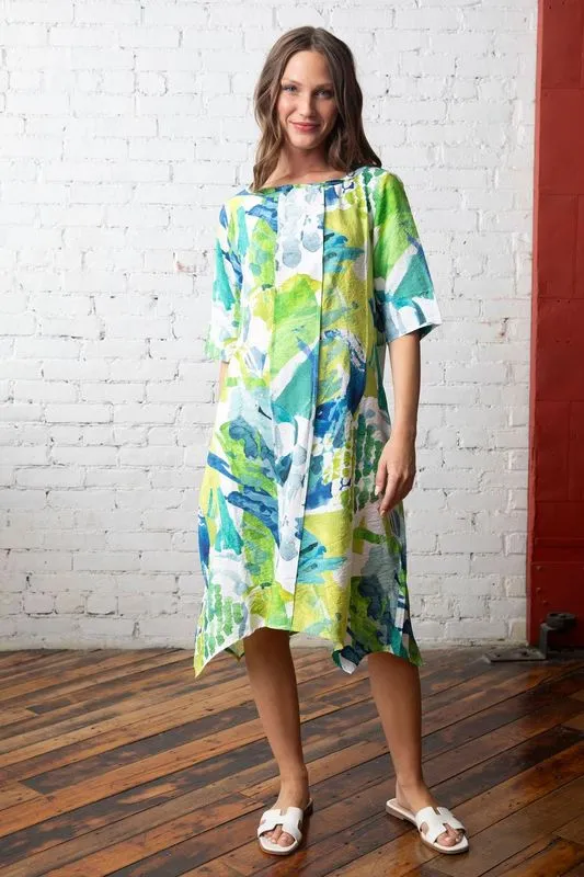 The Jane Dress - Lime
