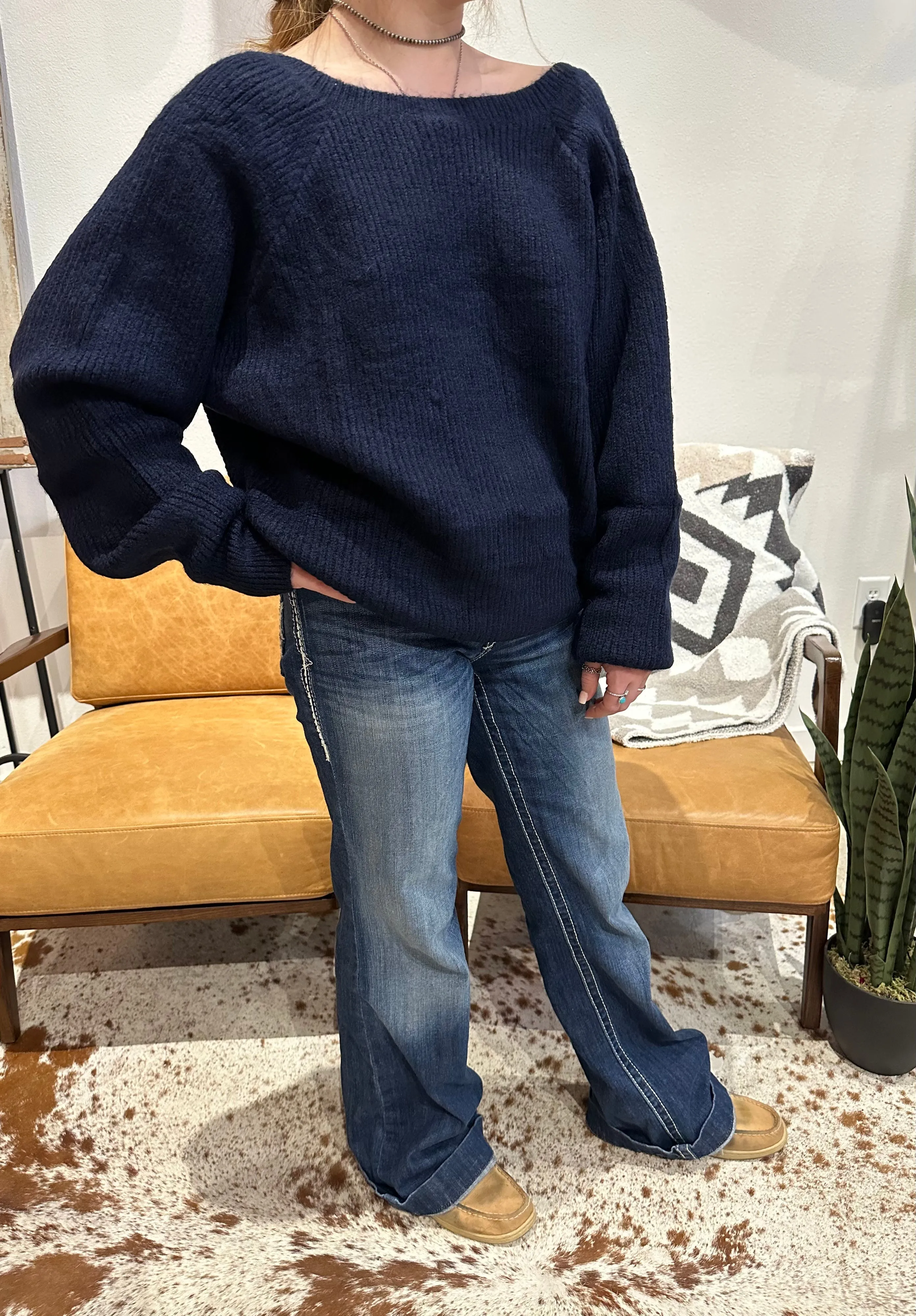 The Jane Twist-Back Pullover