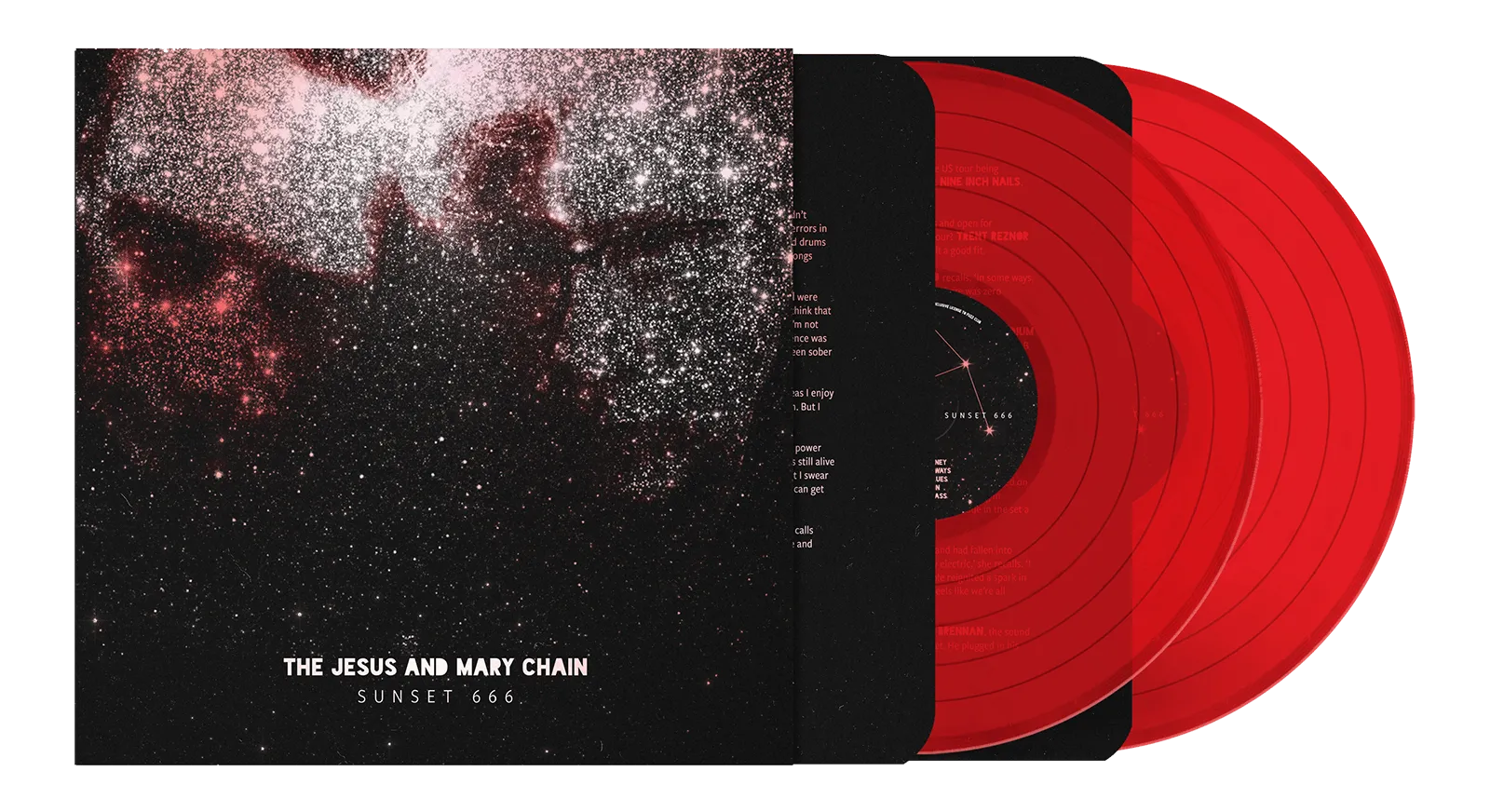The Jesus And Mary Chain : Sunset 666 (Ltd Red Vinyl)