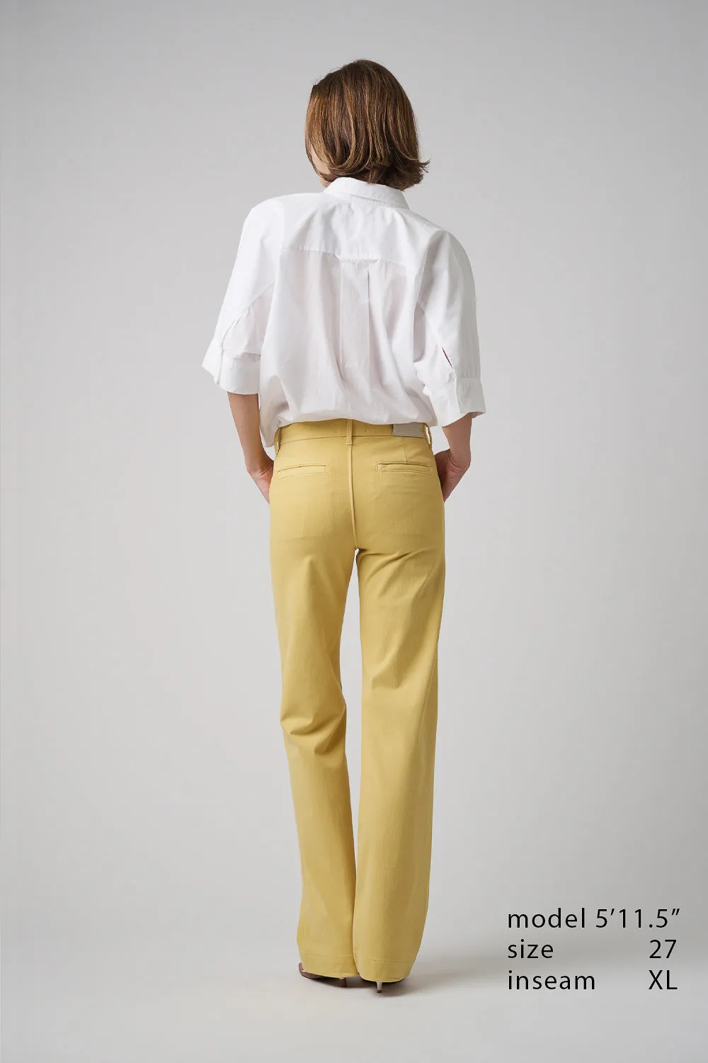The Malibu Wide Chino  |  Marigold