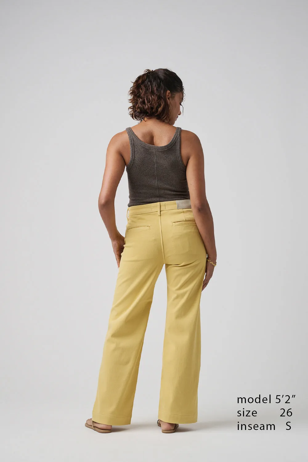 The Malibu Wide Chino  |  Marigold