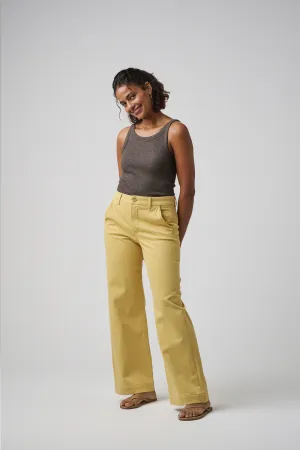 The Malibu Wide Chino  |  Marigold