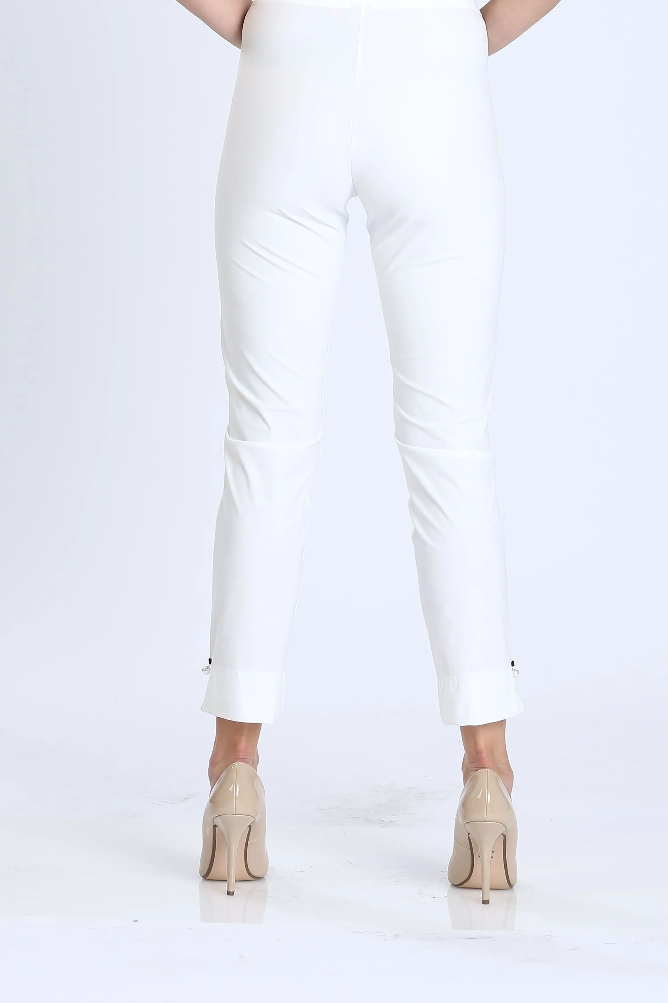 The Mary Jane Pant - White