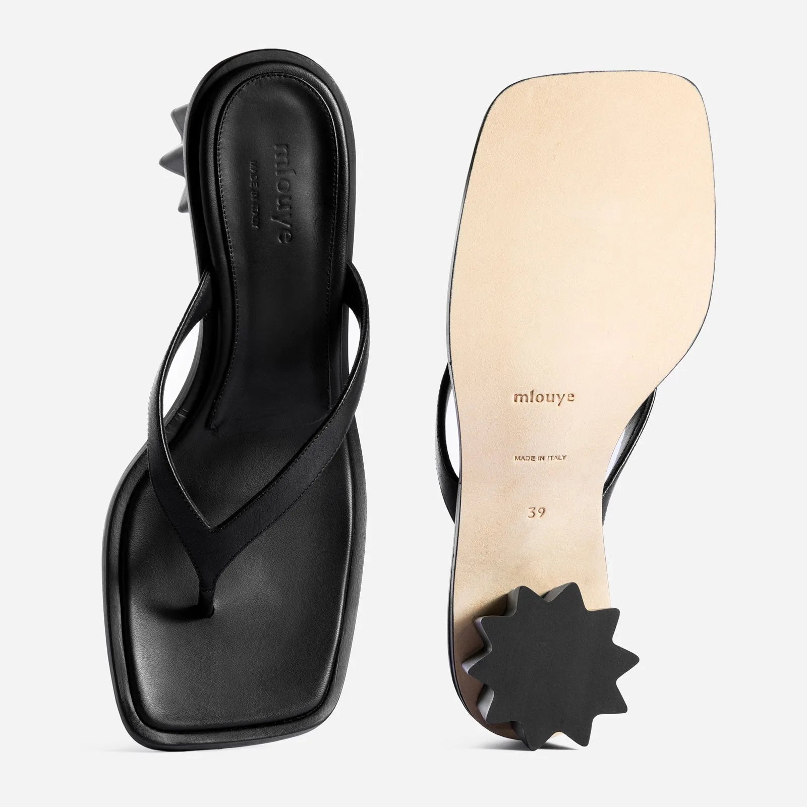 Thong Sandal - Black