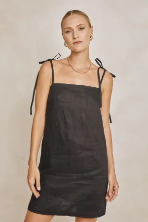 Tie Shoulder Dress