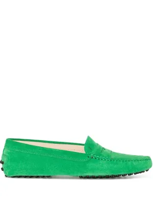 Tod's almond toe loafers