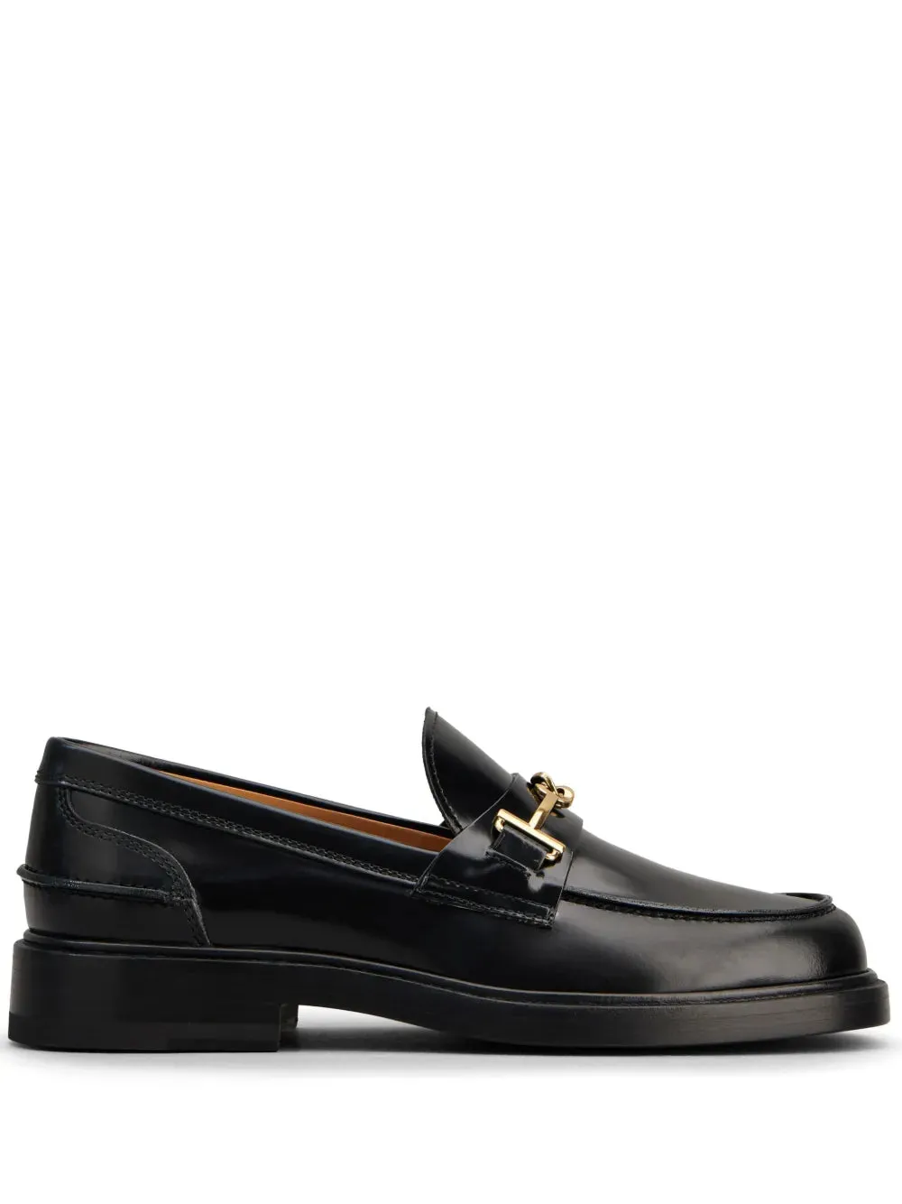Tod's logo-plaque leather loafers