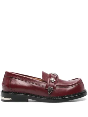 Toga Pulla stud-embellished loafers