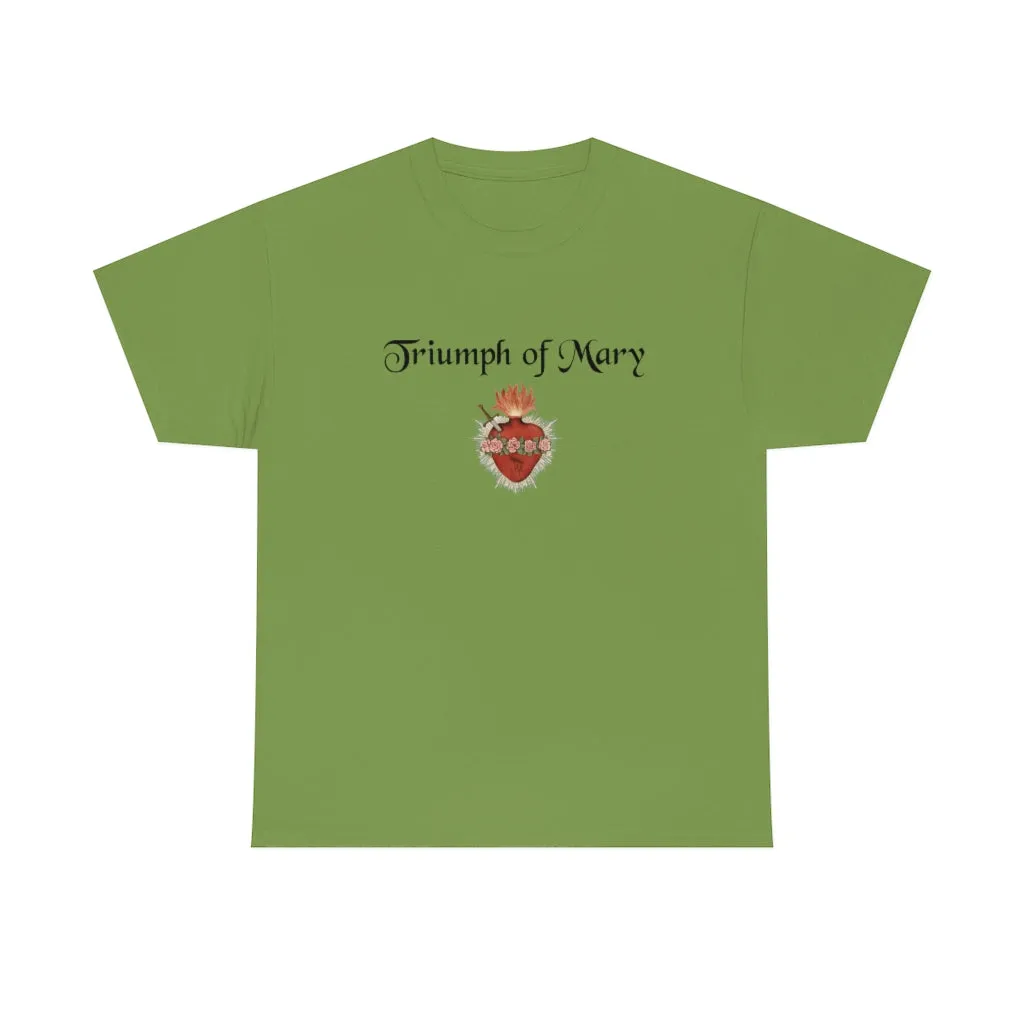 Triumph of Mary Catholic Traditional Religious Shirt