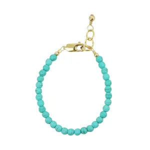 Turquoise Adult Bracelet (4MM beads)