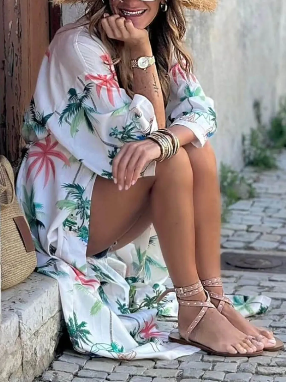 Vacation Style Botanical Print