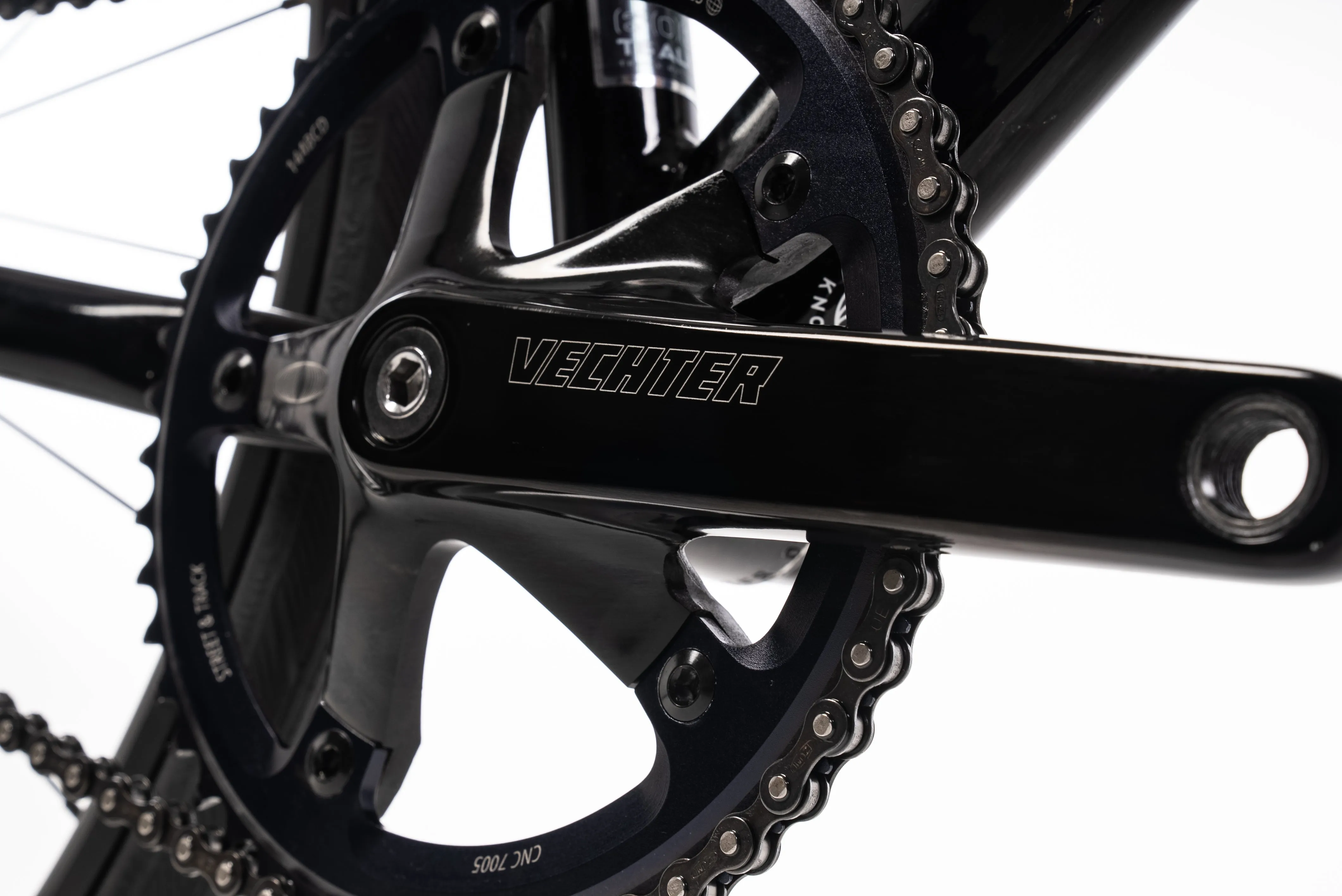 Vechter Square Taper Crankset (BLK)