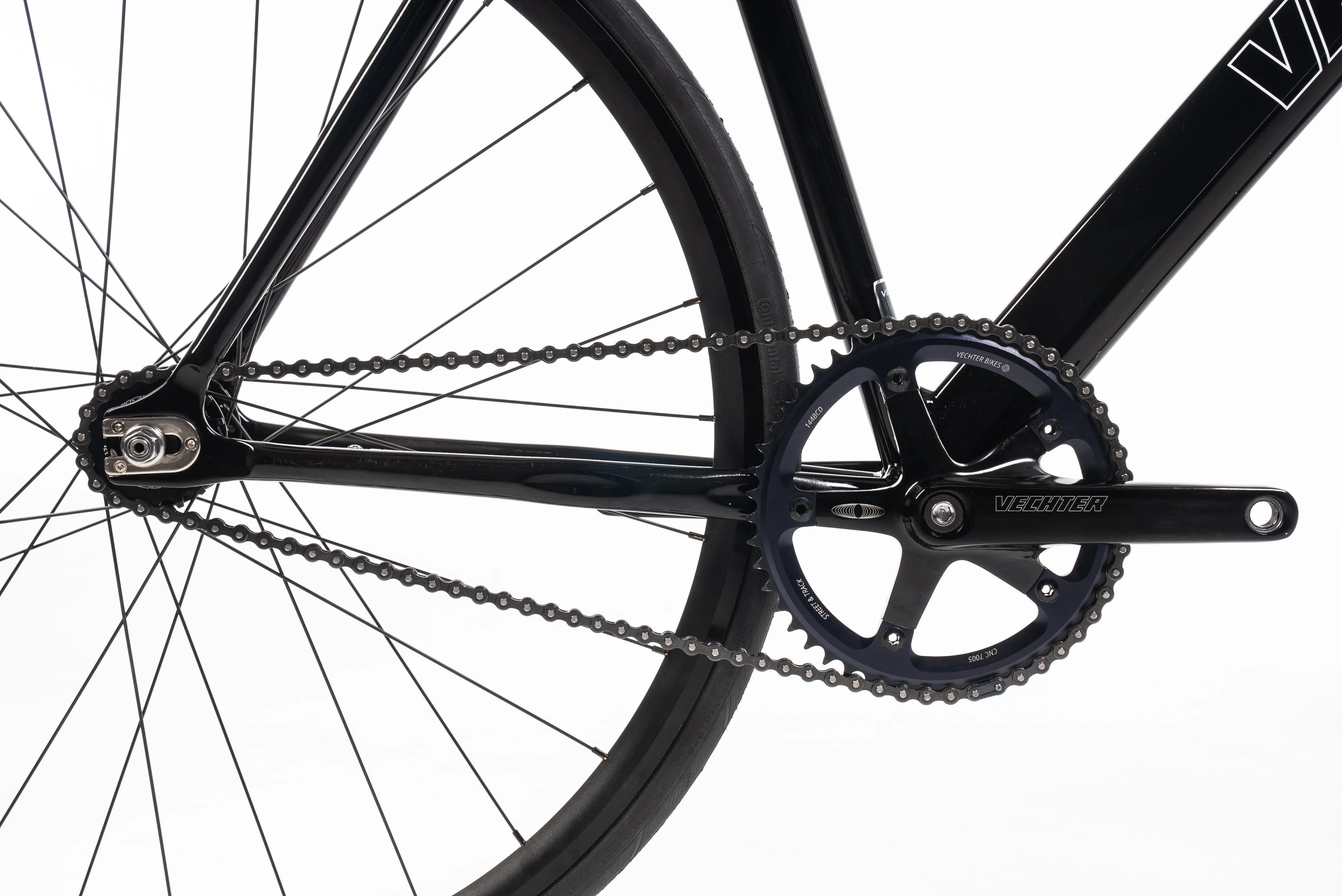 Vechter Square Taper Crankset (BLK)