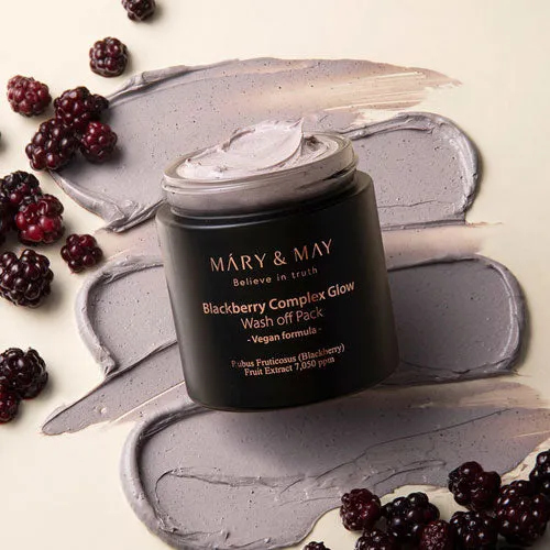 Vegan Blackberry Complex Glow maska za lice