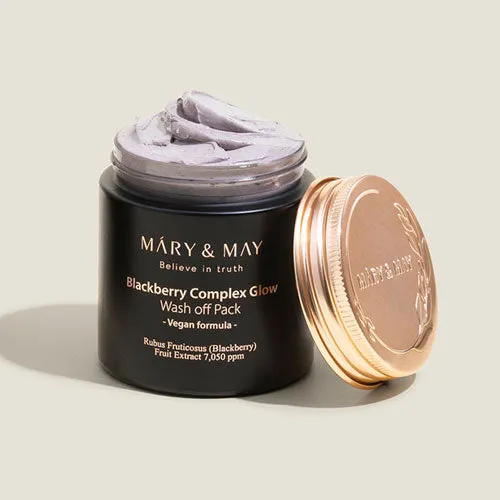 Vegan Blackberry Complex Glow maska za lice