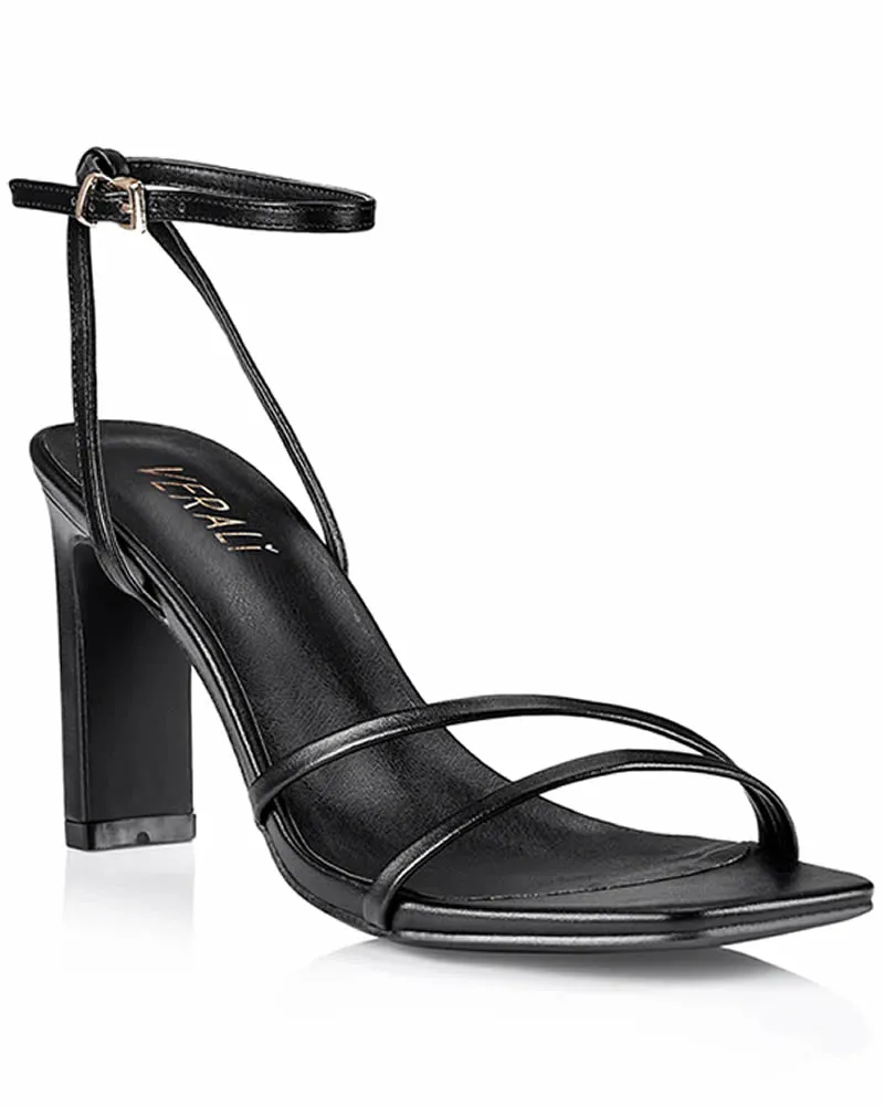VERALI KIMMY SLIM STRAPPY SHAVED HEELS