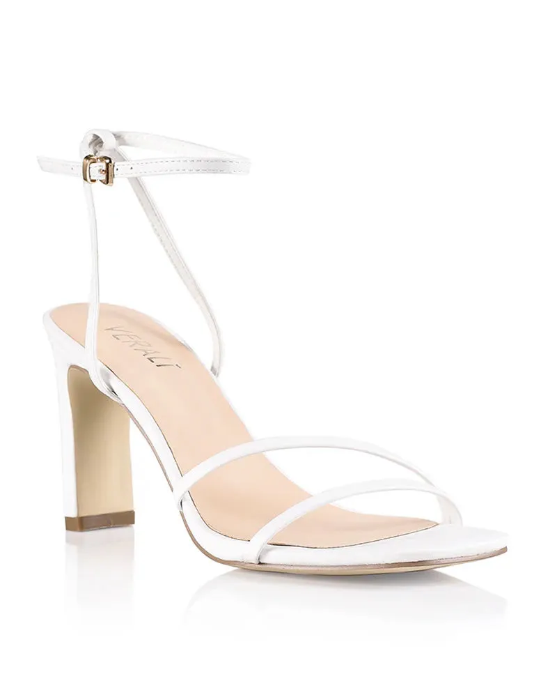 VERALI KIMMY SLIM STRAPPY SHAVED HEELS