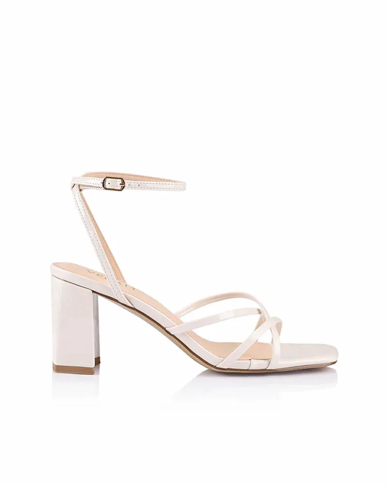 VERALI KIMMY SLIM STRAPPY SHAVED HEELS